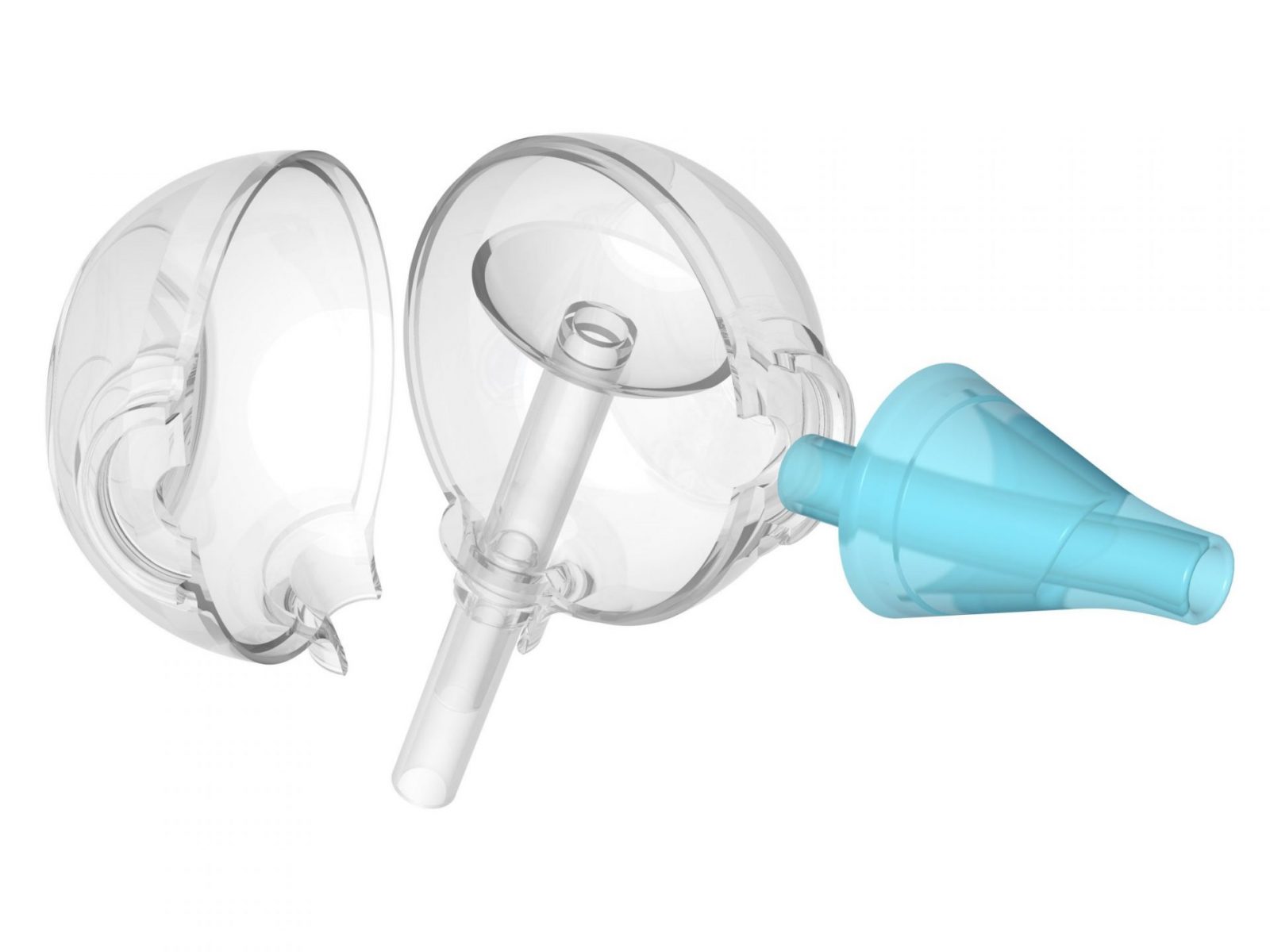 Nosiboo Eco Handy Nasal Aspirator BPA-free Nose Clean with Soft Silicone  Tip